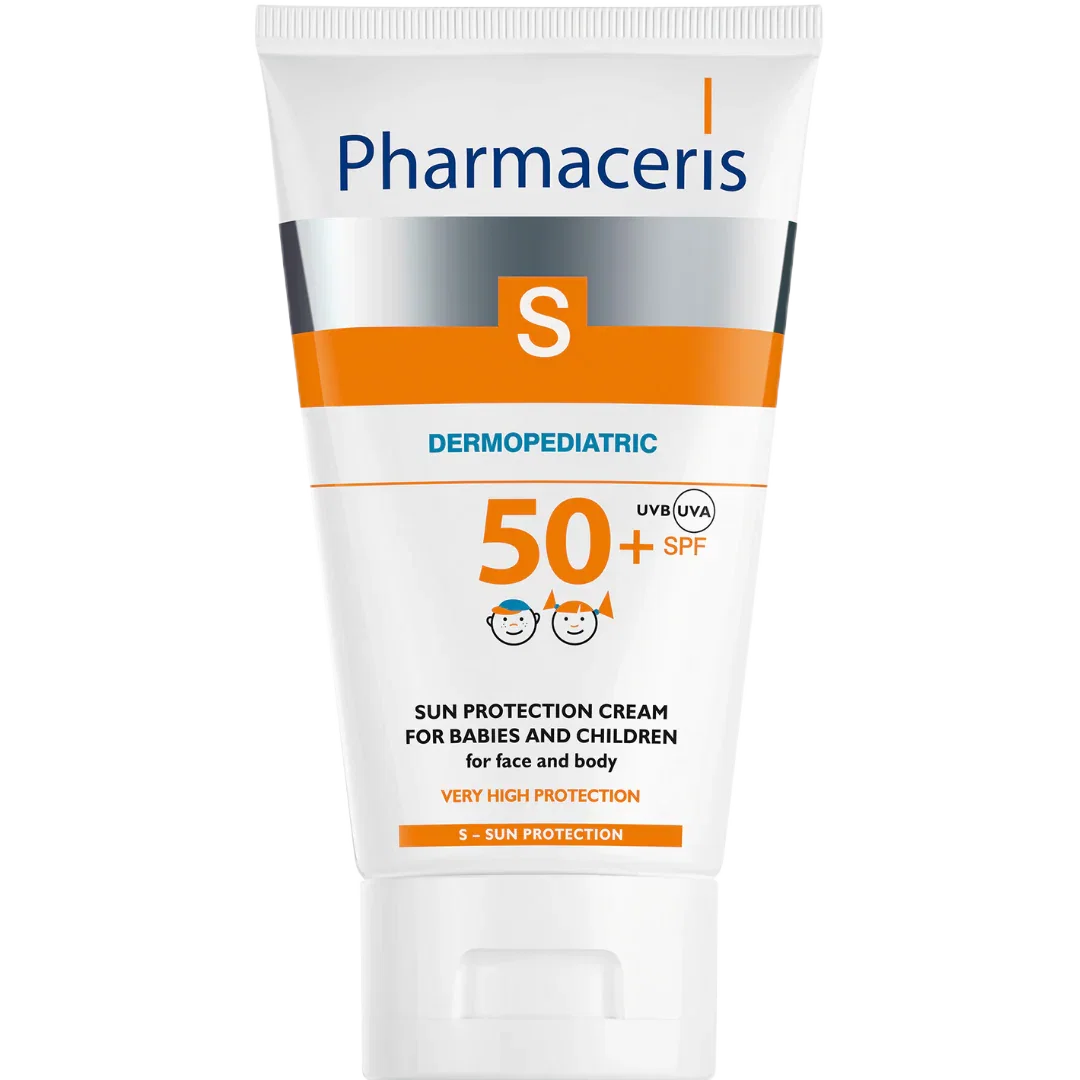 Image of Pharmaceris S Sun Protection Cream for Babies and Children SPF50+