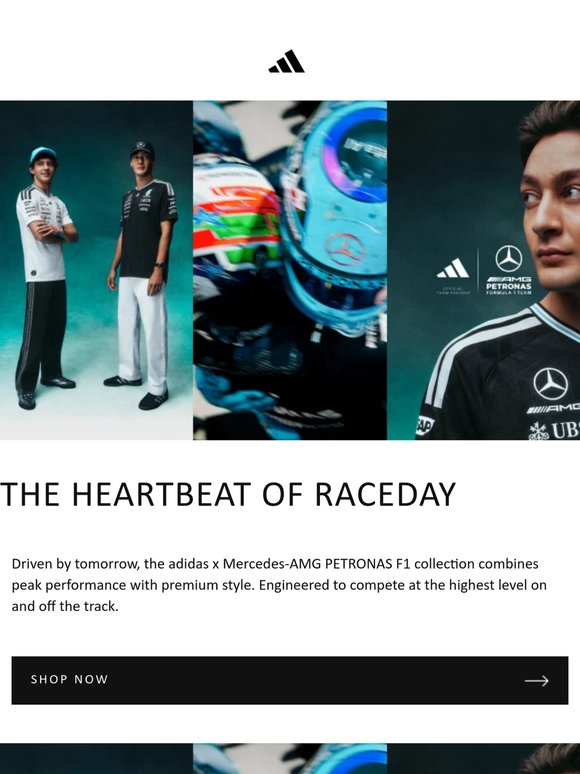 The adidas x Mercedes-AMG PETRONAS F1 Jersey 🏁 /// Le nouveau maillot adidas x Mercedes-AMG PETRONAS F1 🏁