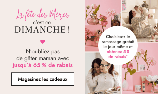 Magasinez les cadeaux