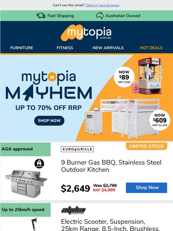 🛒 Mytopia Mayhem Starts Now ⚡