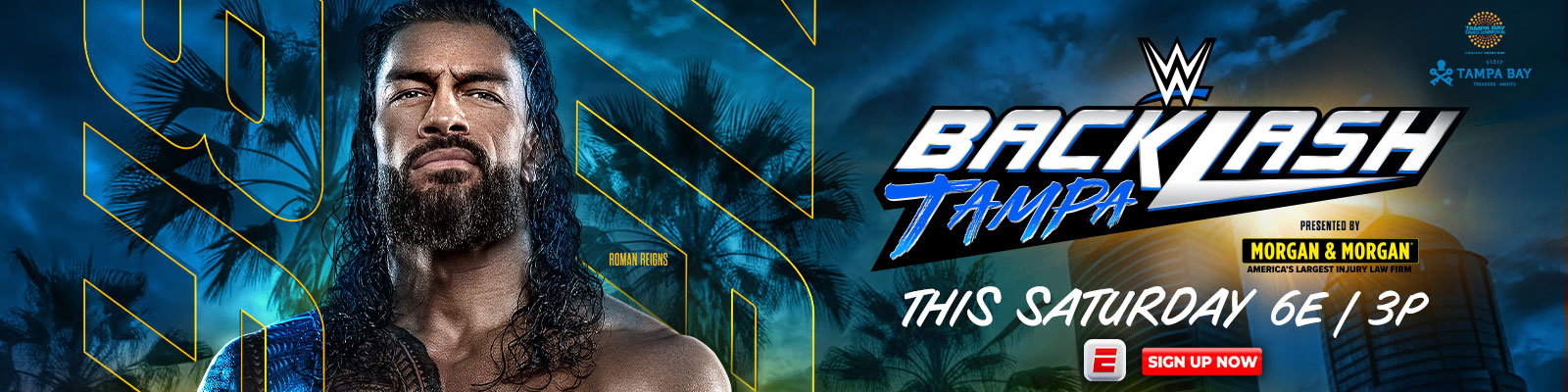 Backlash this Saturday on the ESPN App