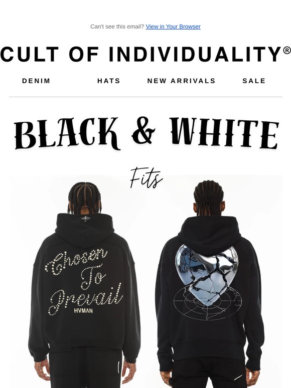 Unleash Your Style in Black & White! 🔥