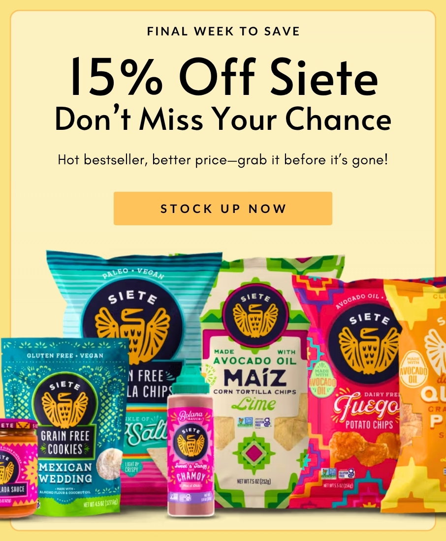 15% Off Siete