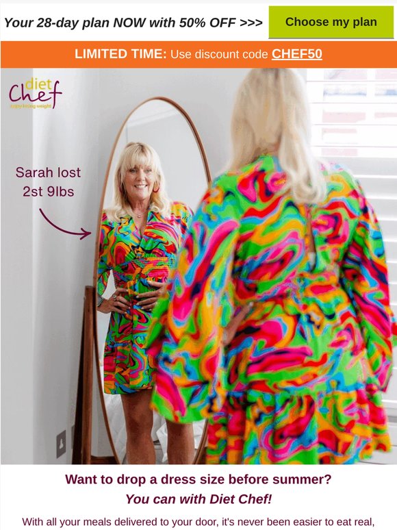 Want to drop a dress size before summer? ☀️