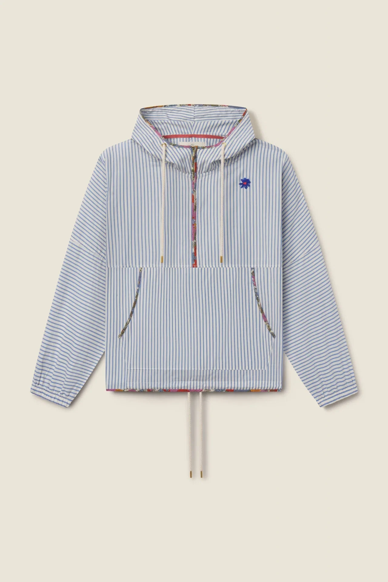Image of Andi Windbreaker Seaside Stripe