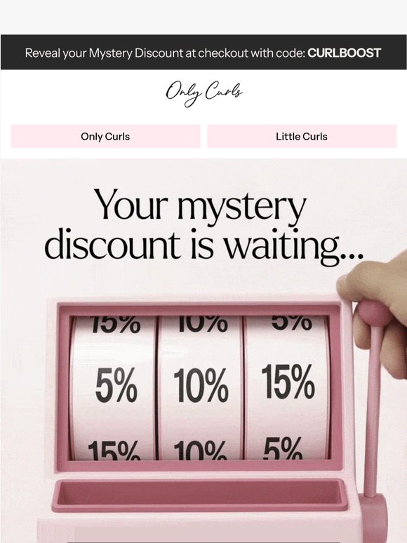 A little surprise for your curls…