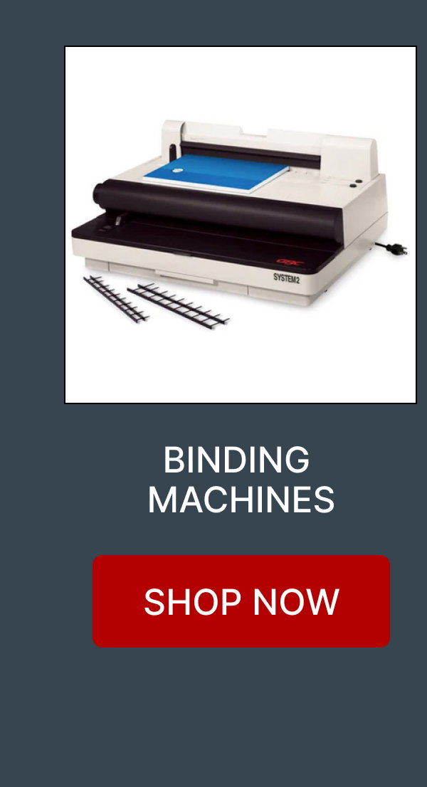  BINDING  MACHINES