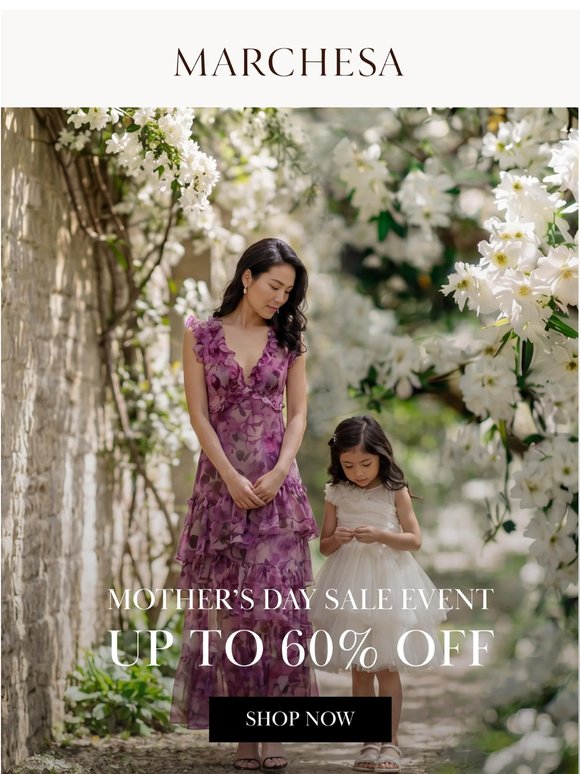 Mother’s Day Edit: Up to 60% Off