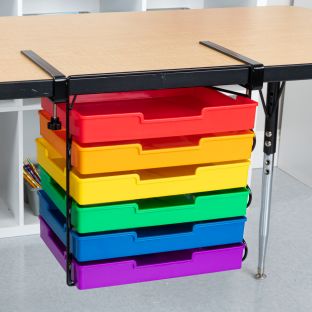 Image of EZ Clamp™ Organization Station with 6-Color Trays