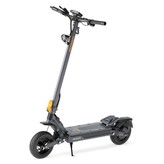Ausom Gosoul 2 Electric Scooter, 1100W Motor, 48V 13Ah Battery, 10-inch Tires, 45km/h Max Speed, 70km Range, Front & Rear Disc Brake, Dual Swingarm Suspension, NFC Unlock