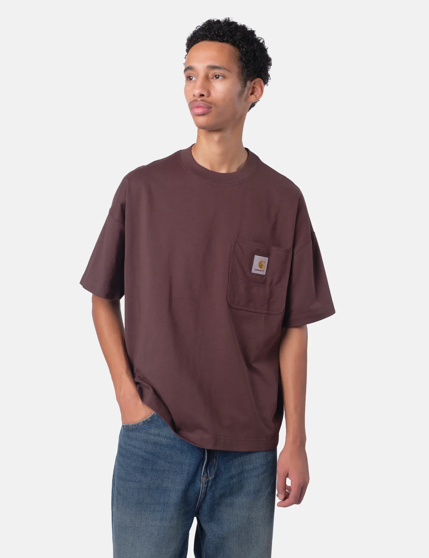 Image of Carhartt WIP Work Pocket T-Shirt Palisander