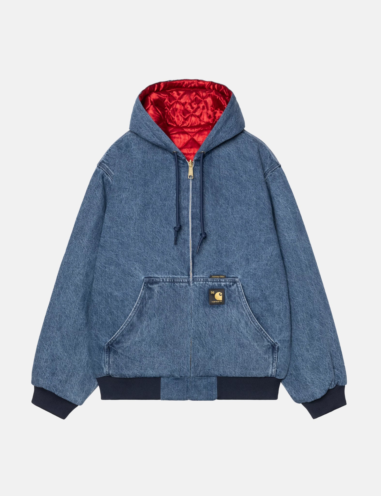 Image of Carhartt WIP 50 Years Anniversary OG Active Jacket Denim - Blue