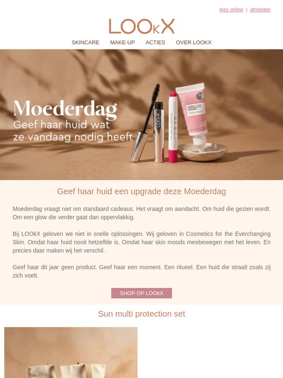 Moederdag: Geef haar huid wat ze vandaag nodig heeft🌸