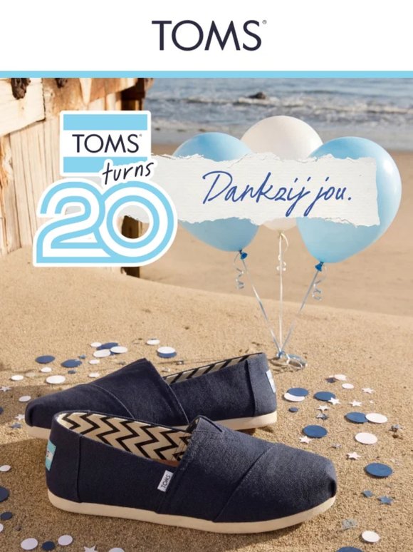 20 jaar. Dankzij jullie.