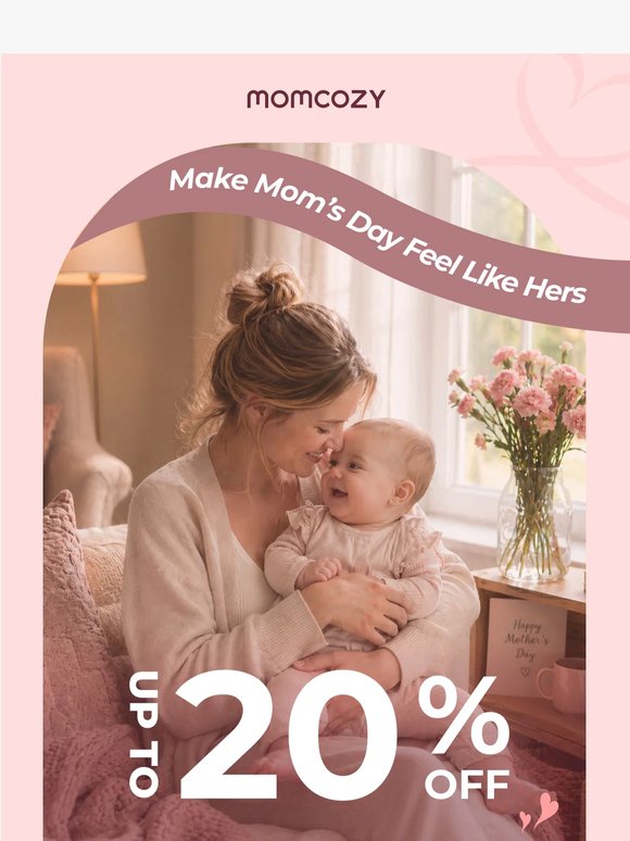 Honoring Moms, Starting Now: 20% Off Sitewide.