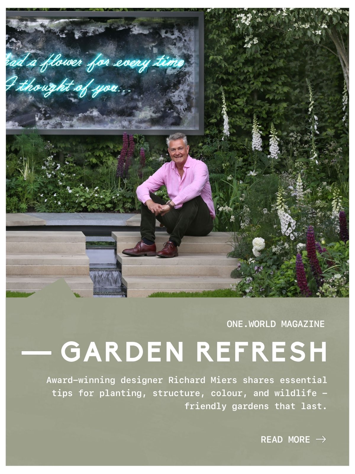 Garden Refresh - Read more from our latest blog with a Q&A with Richard Miers