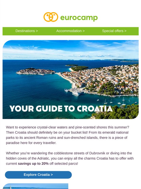 Explore sun-drenched Croatia this summer