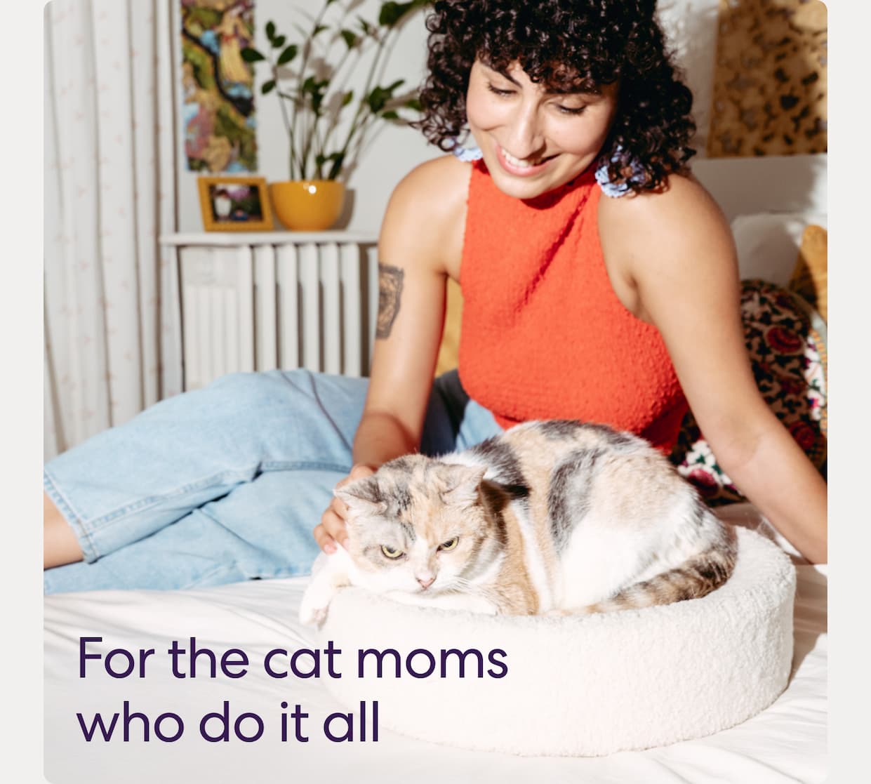 For the cat moms who do it all