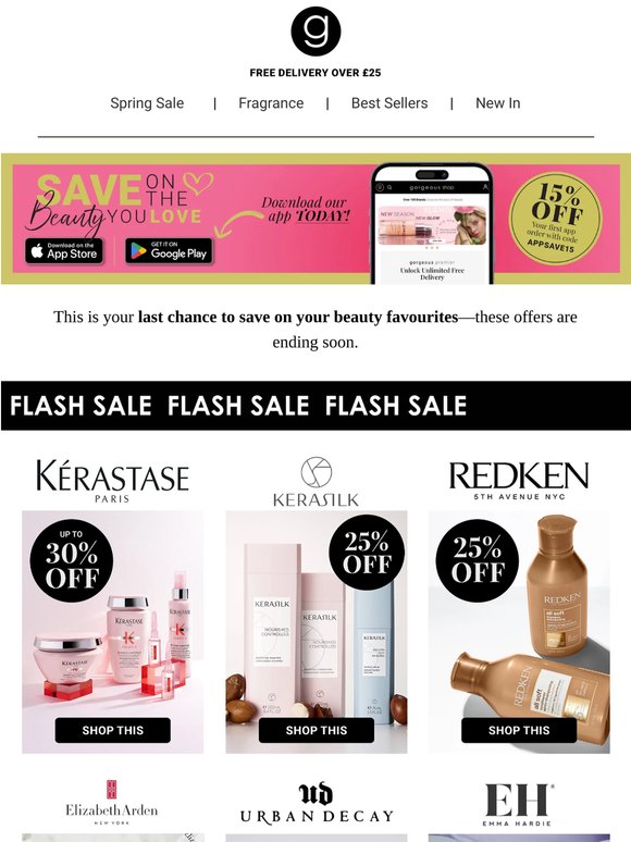 Hey, Final Call 📢 3 for 2 + Up to 30% Off
