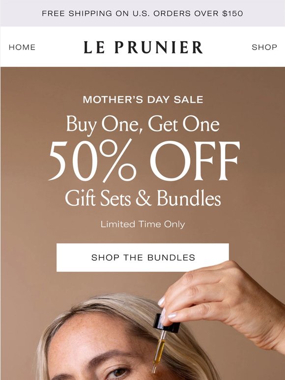 Buy a Gift Set, Get One 50% Off