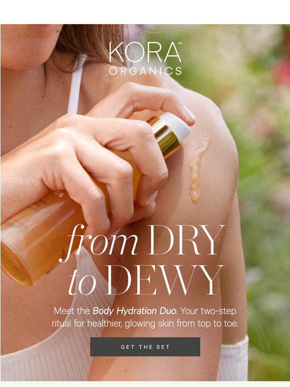 From Dry to Dewy