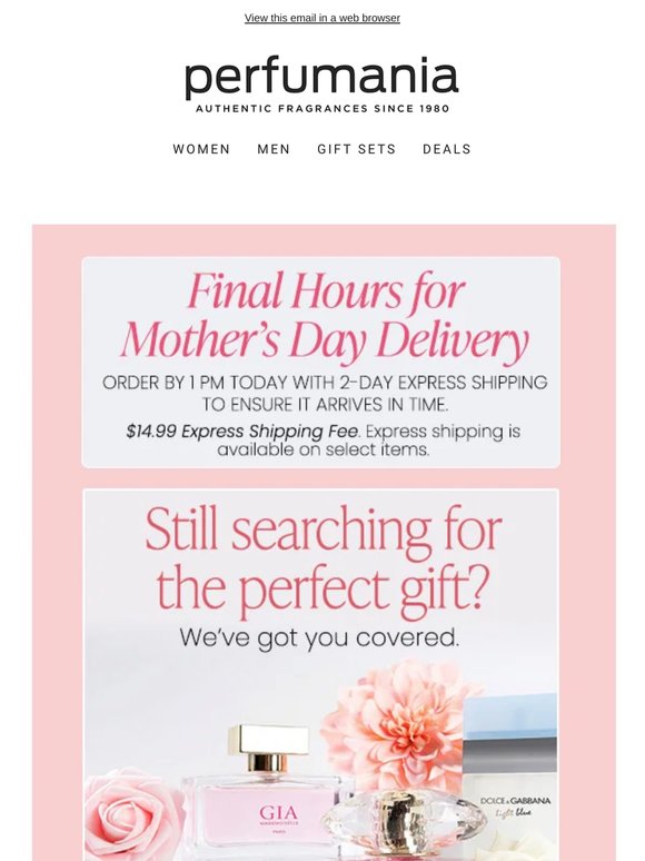 Order by 1PM Today for Mom 💐
