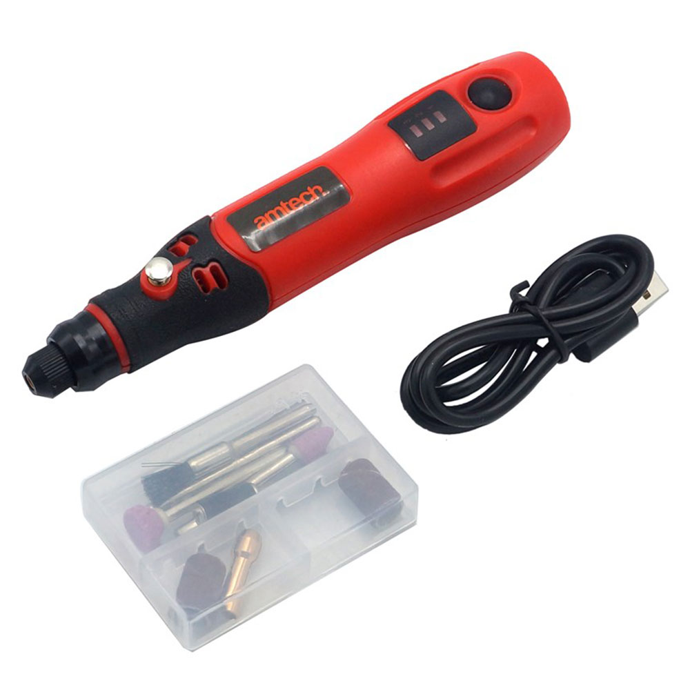 Amtech 3.6V USB Pen Style Rechargeable Mini Engraver Set - £11.99 delivered