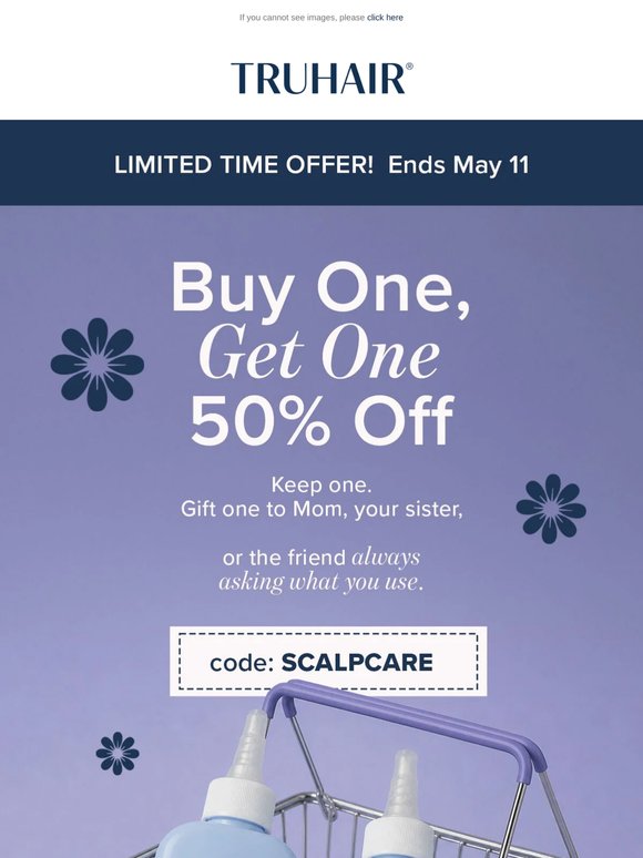 For Mom, for you, for better hair days
