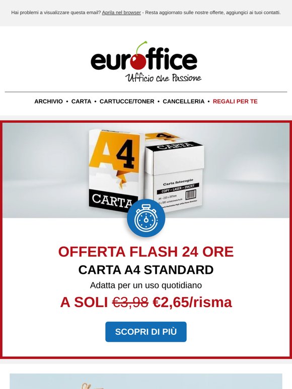 €2,65/risma: offerta FLASH!