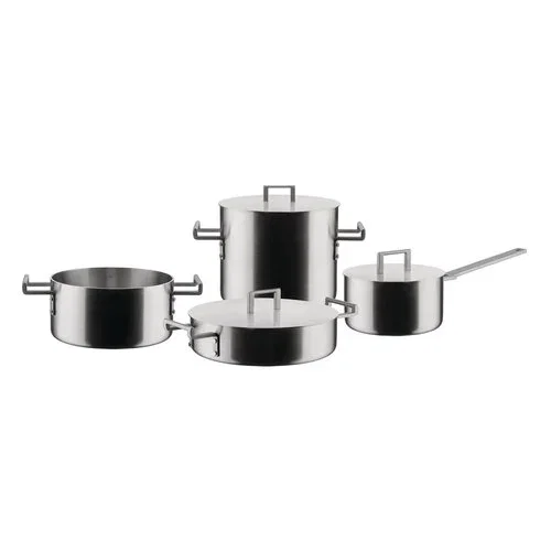 Set da cucina Convivio, 4 pentole con 3 coperchi