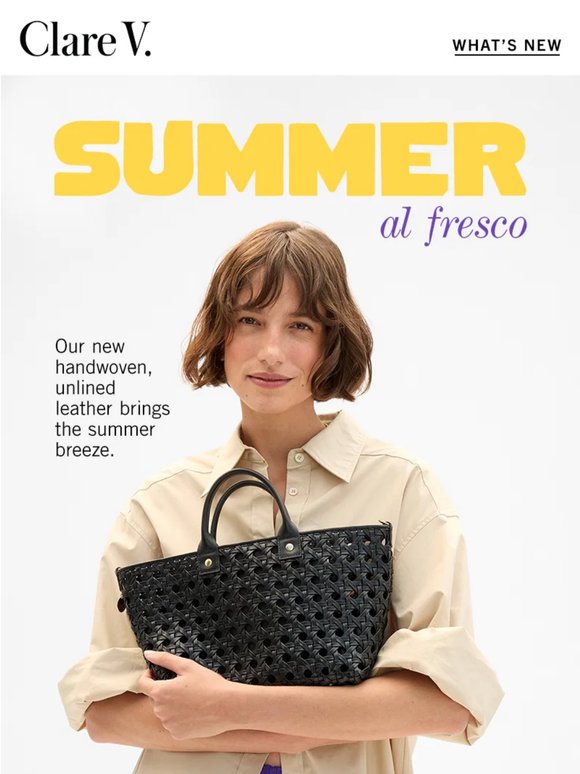 Our New Summer Woven