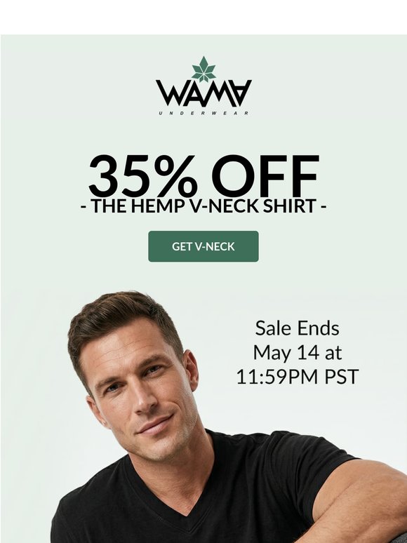 35% Off V-Neck Shirt 👕