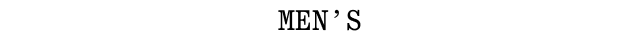 Men's
