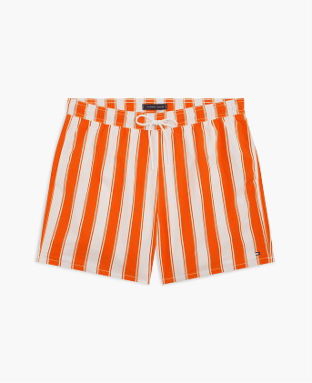 Print Mid Length Swim Shorts