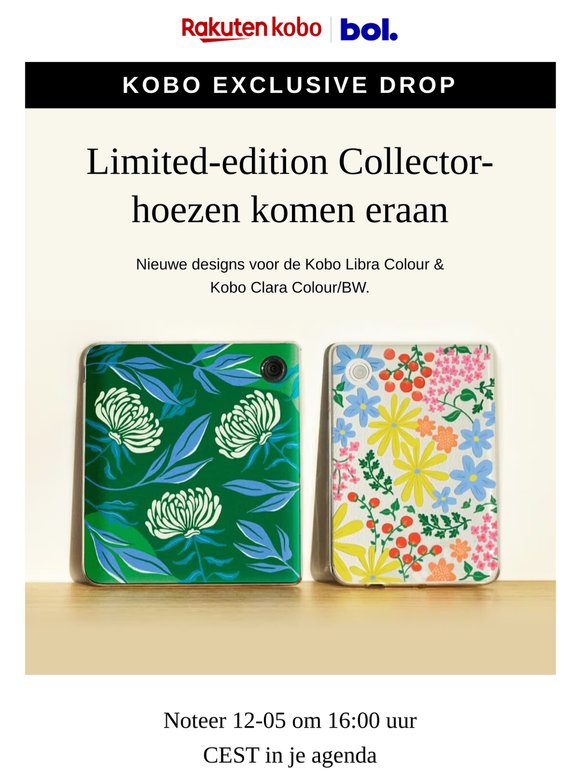 Maak je klaar: een Kobo Exclusive Drop is onderweg! 🌼