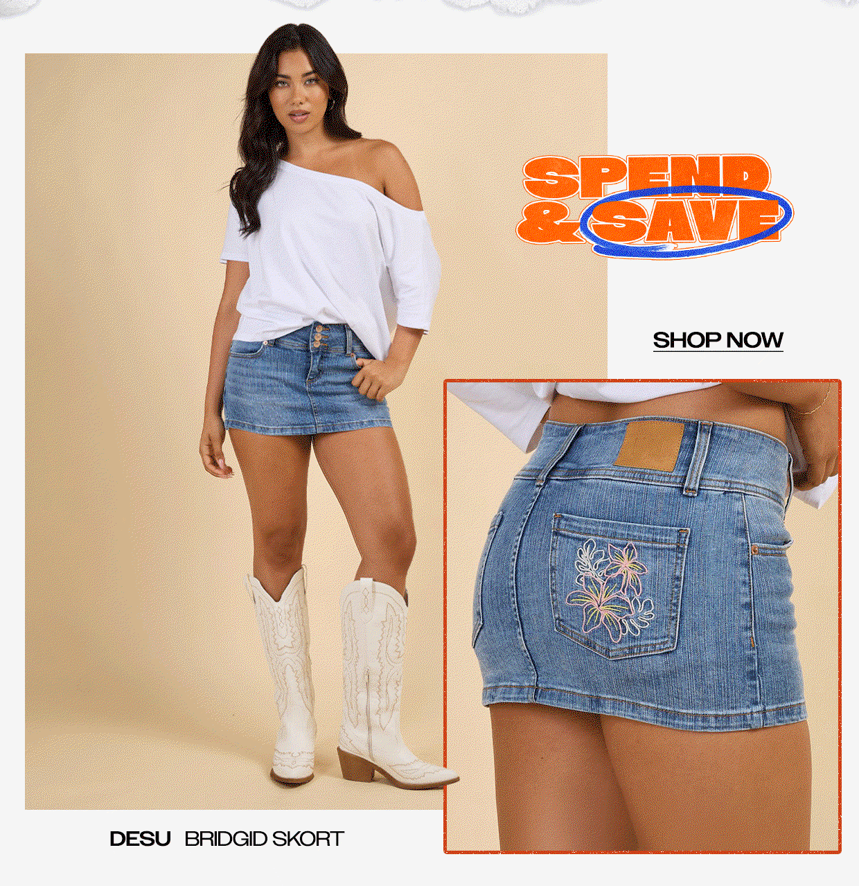 Desu Bridgid Skort