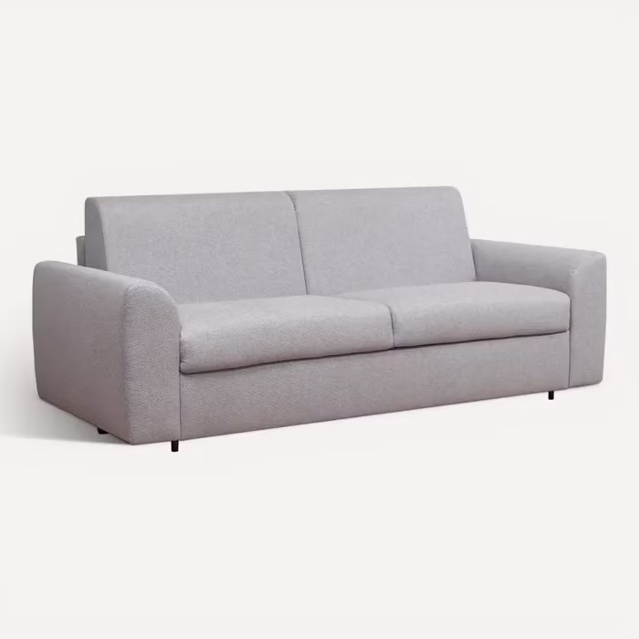 Canapé d'angle méridienne réversible JO tissu velours côtelé beige