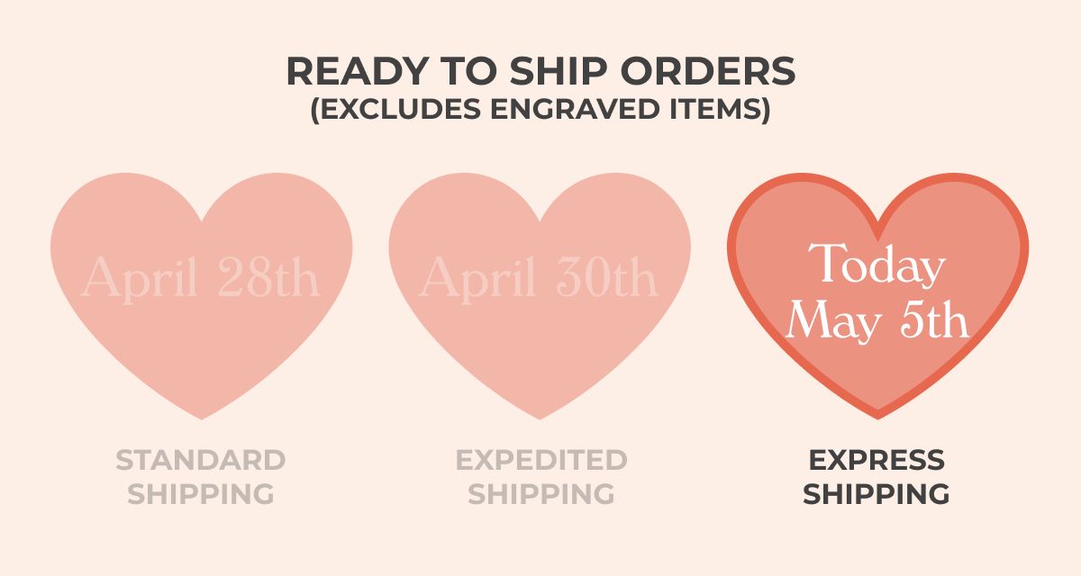 Shipping Deadline: May 5th for Express Shipping