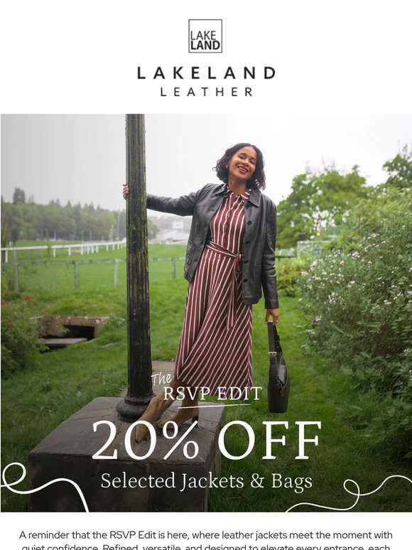 Don’t Miss 20% Off The RSVP Edit