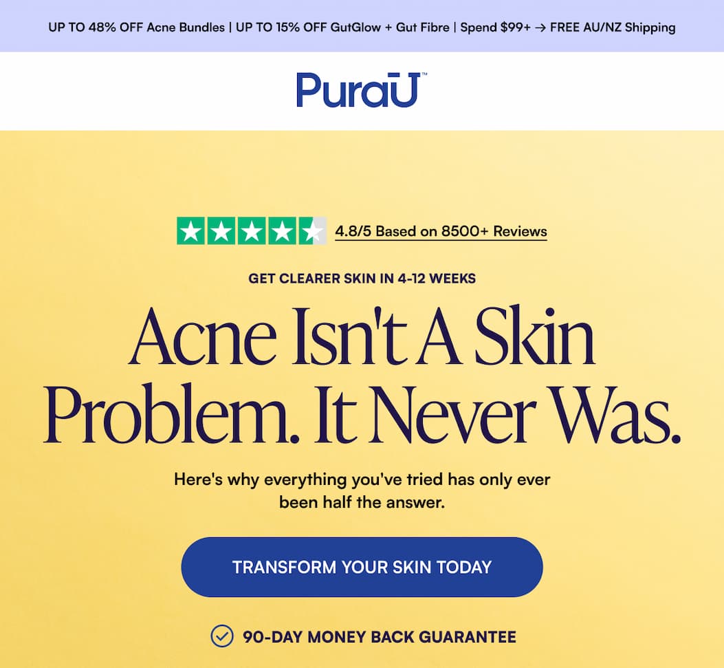 Acne isn't a skin problem. It never was.