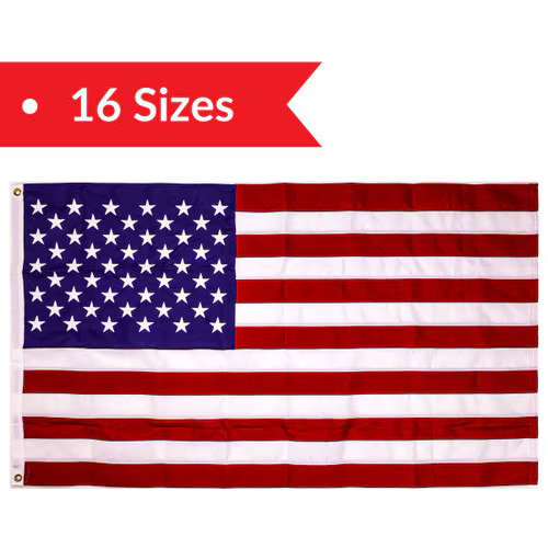 Patriarch Polyester American Flags