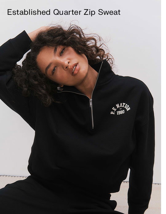 established quarter zip 