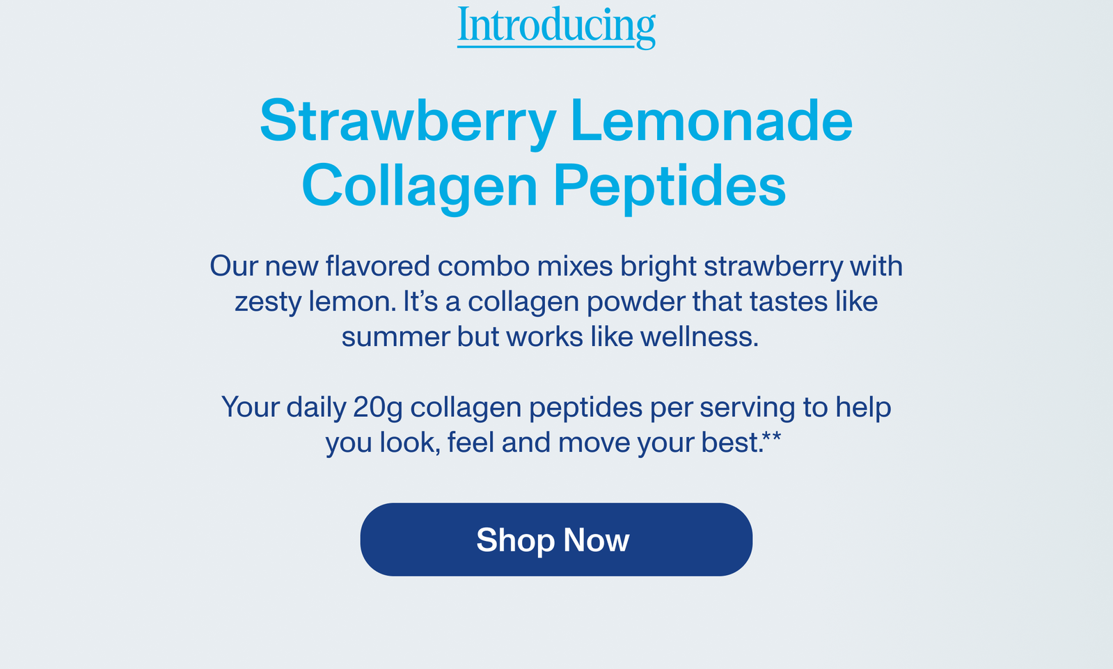 Strawberry Lemonade Collagen Peptides  