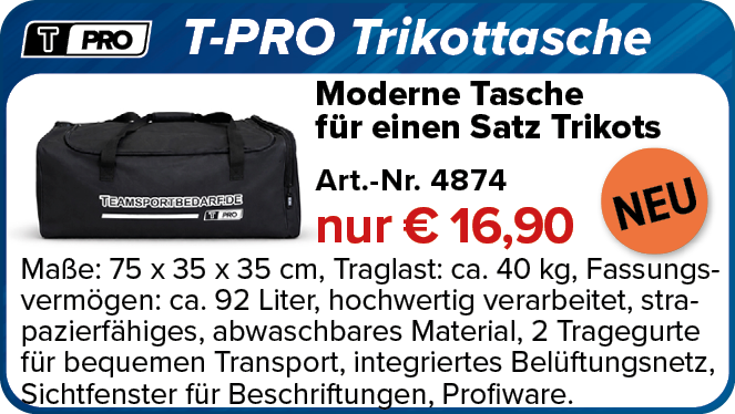 NEU! T-PRO Trikottasche