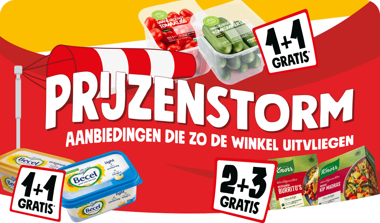 Prijzenstorm aanbiedingen die zo de winkel uitvliegen