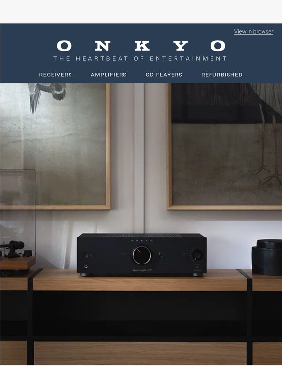 Built to Be Heard: Inside the Onkyo A-50