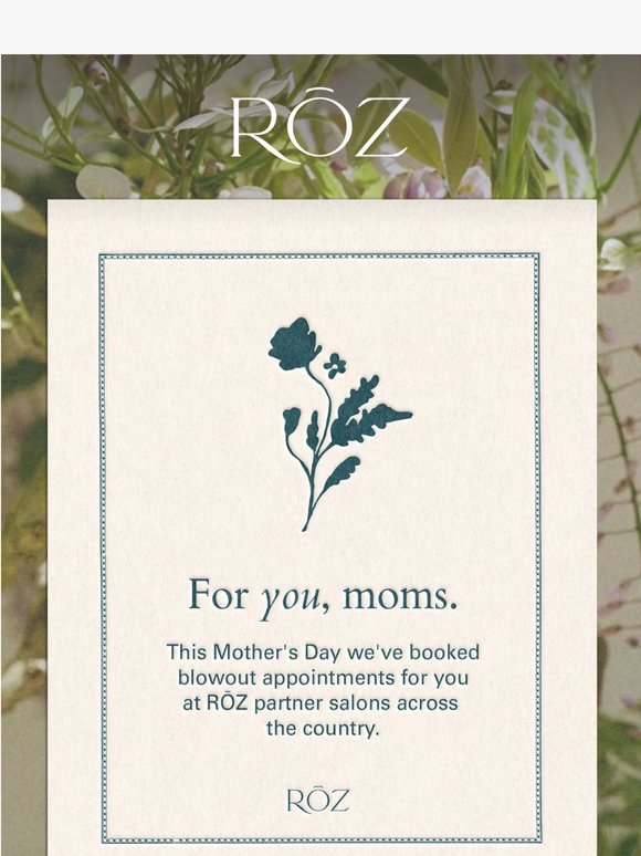 For you, moms — a little something from RŌZ.
