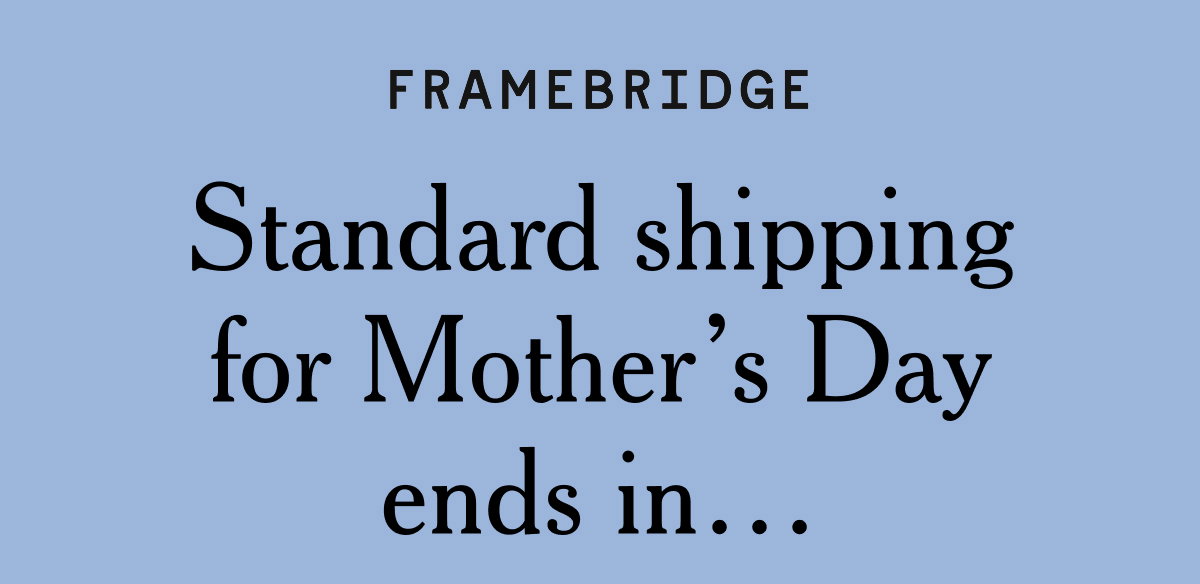 Order a gift for Mom by midnight tonight  with standard shipping to ensure it arrives in time for Mother’s Day. 