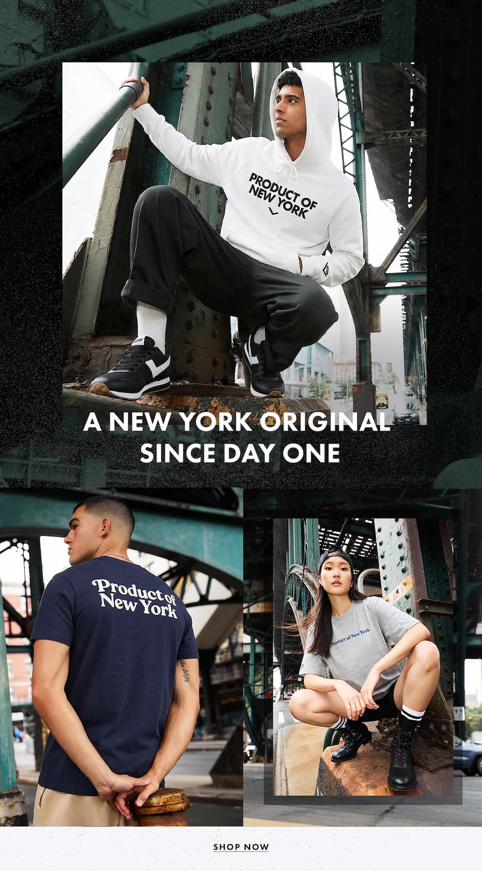 A New York Original since day one. Shop Now.