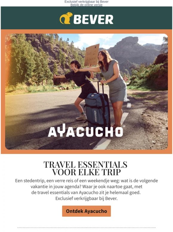 Travel essentials voor elke trip van Ayacucho